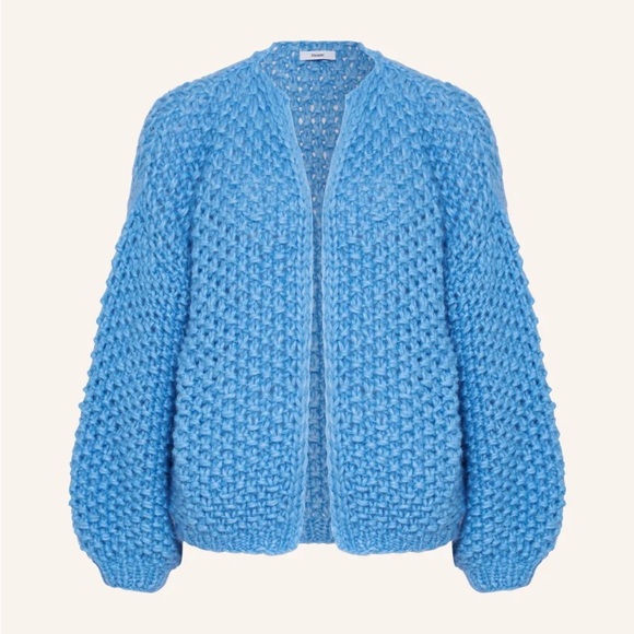 (S/M)Maiami Big Bomber tricot-knit cardigan - Picture 7 of 11